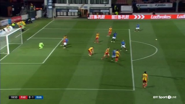 0-1 Alfredo Morelos Goal Scotland Premiership - 15.09.2017 Partick Thistle 0-1 Rangers FC