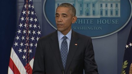 Obama offers kind words to the media at the end of eight long years