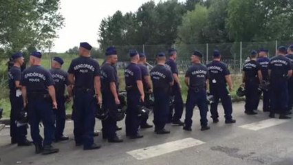 Policija na mađarskoj granici