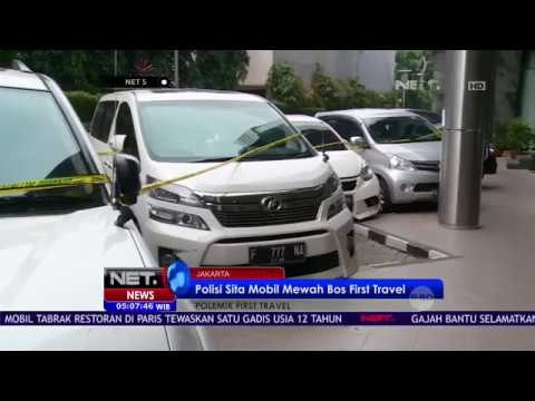 Polisi Sita Mobil Mewah Bos First Travel - NET5