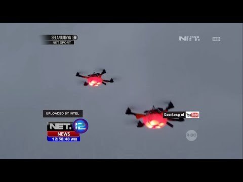 Shooting Star, Drone Khusus Untuk Light Show NET 12