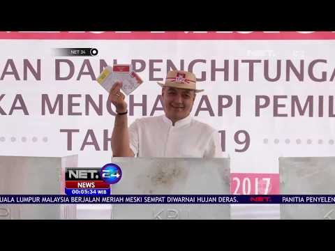 Simulasi Pemilu Menggunakan Kotak Suara Transparan NET 24