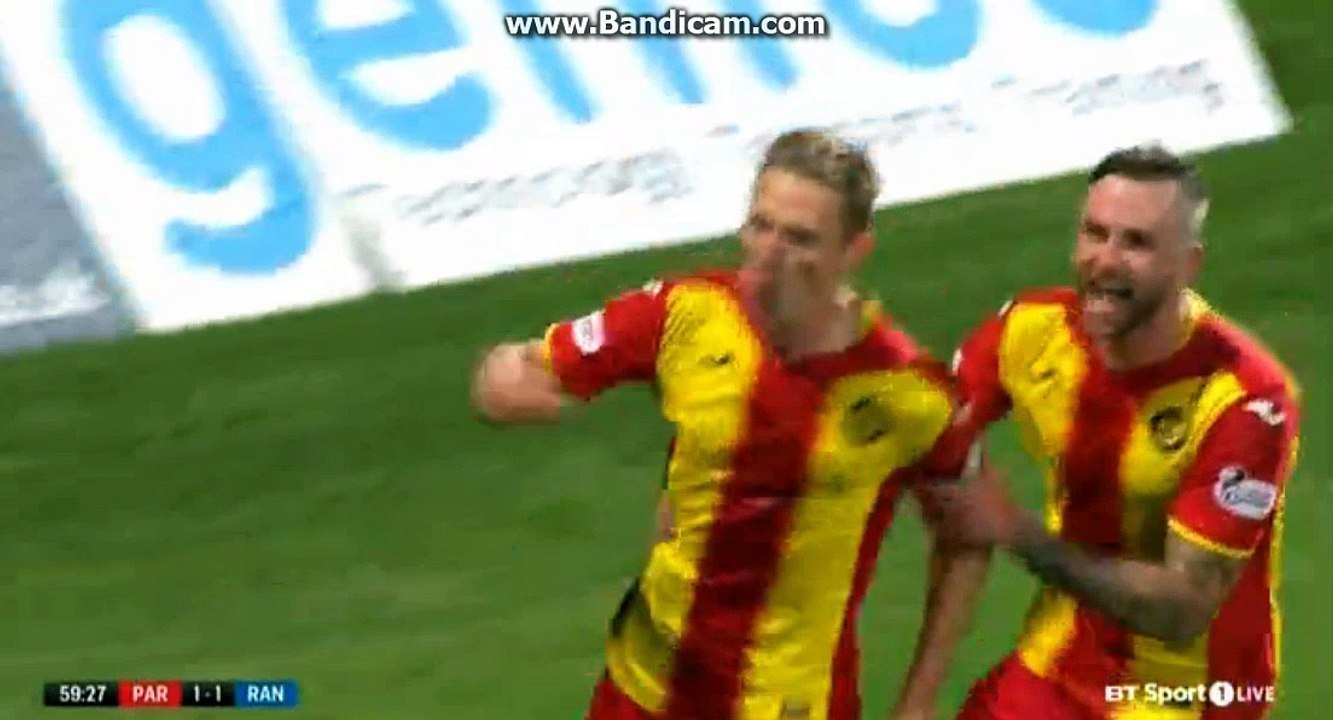 C.Erskine  HD  Goal Partick 2 - 1 Rangers 15.09.2017 HD
