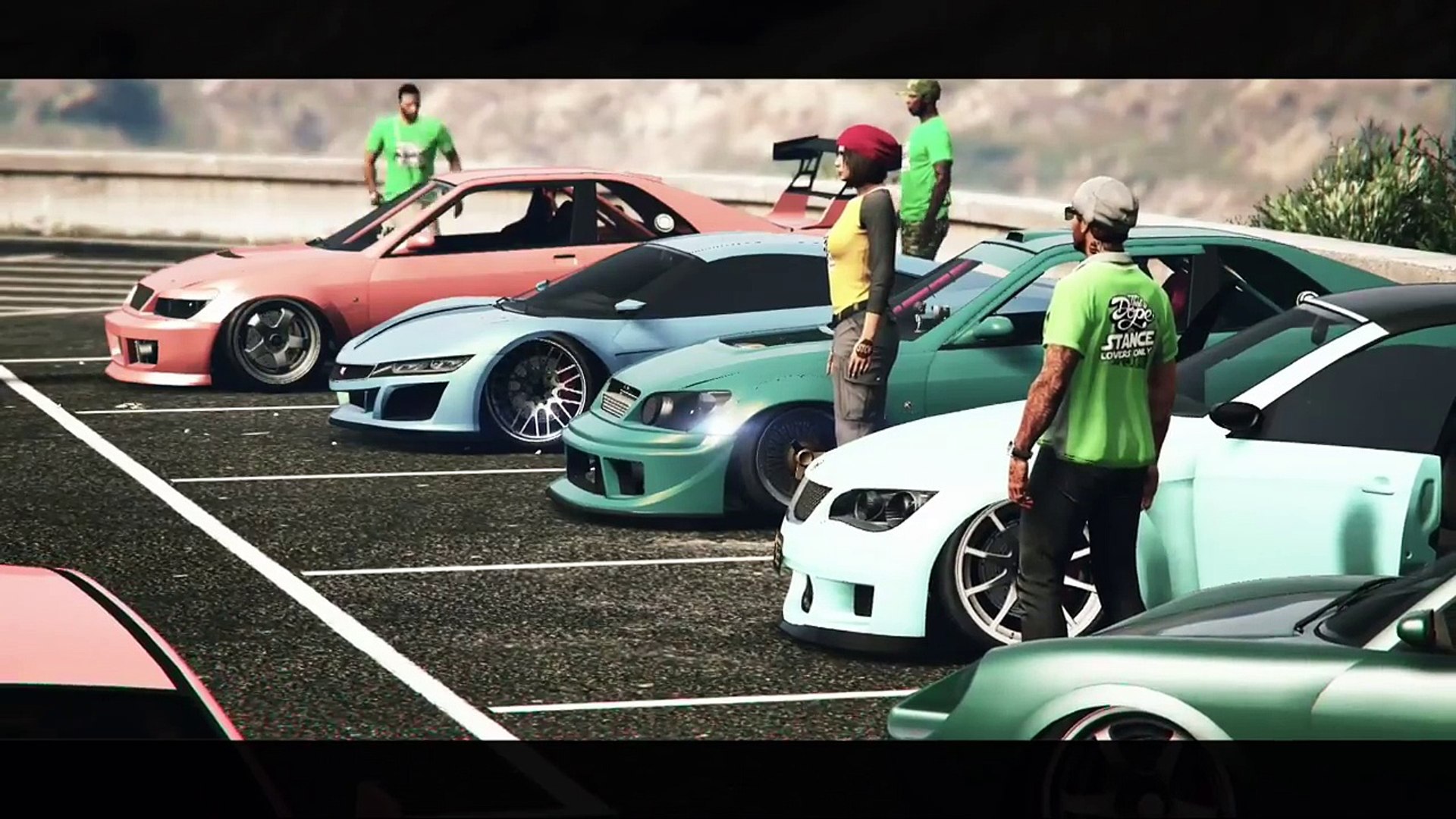 GTA V CAR MEET | JDM VS GERMAN | STANCE LOVERS ONLY | PS4 Rockstar Editor -  Dailymotion Video