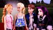 Descendants Jane Tricked by Disney Villain, with Descendants Mal & Evie, Frozen Elsa & Anna, Cruella