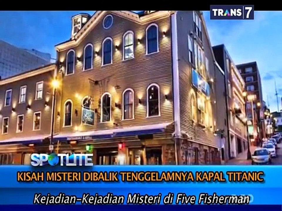 SPOTLITE Trans 7 TERBARU - Misteri Di Balik Tenggelamnya Titanic