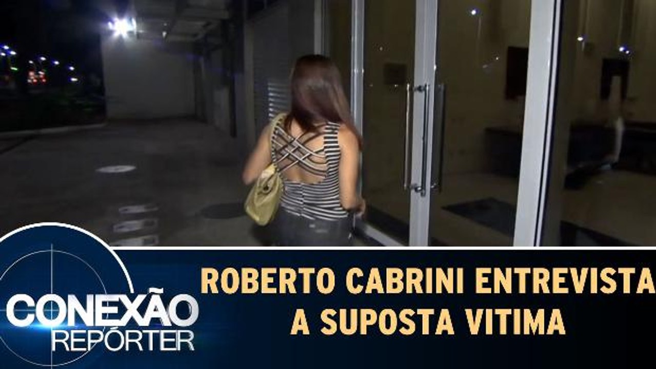 Roberto Cabrini reconstitui cenas do crime (06/11/16)