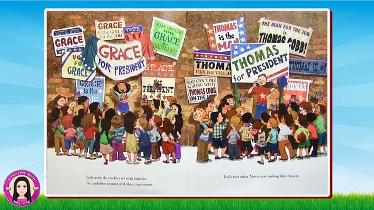 Grace For President by Kelly DiPucchio - Stories for Kids - Childrens Books Read Along Aloud