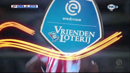 0-2 Wout Weghorst Goal Holland  Eredivisie - 15.09.2017 Sparta Rotterdam 0-2 AZ Alkmaar