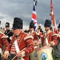 Les Anglais comme à la parade