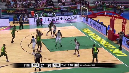 Basket : Le dunk puissant de Youssoupha Ndoye (Nigeria-Sénégal)