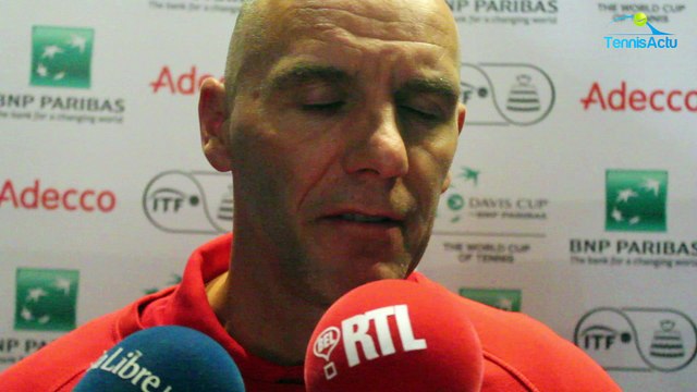 Coupe Davis 2017 - BEL-AUS - Johan Van Herck : La Belgique est capable de !