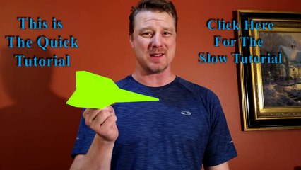 Best Paper Airplane You Can Make Quick Tutorial