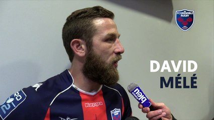 David Mélé : « Ça laisse un petit goût amer »