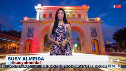 Susana Almeida Pronostico del Tiempo 15 de Septiembre de 2017