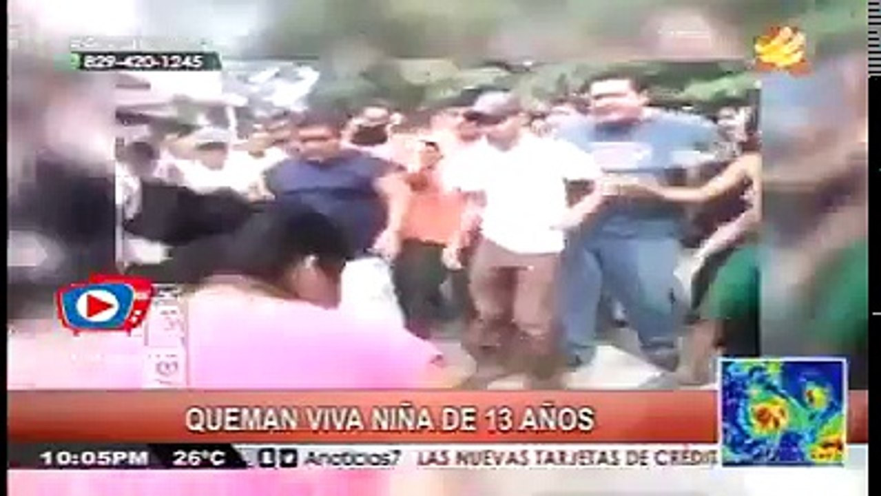 Católicos ignorantes queman viva a niña de 13 años por embarazarse de sacerdote