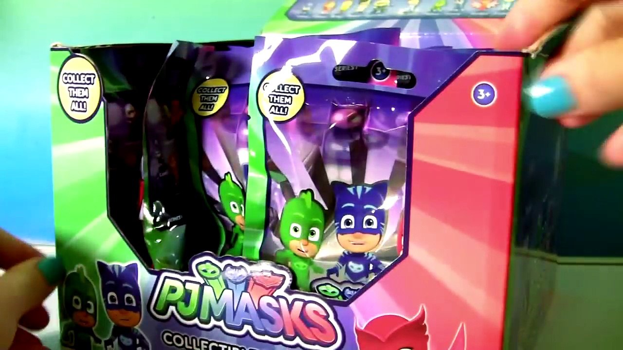 PJ MASKS Complete Set MYSTERY BLIND BAGS FULL CASE OPENING with Ultra RARE Connor in PJs Funtoys