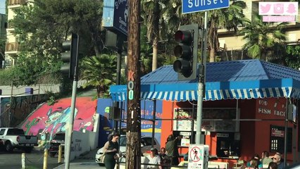 LA VLOG: rodeo drive tacos & graffiti