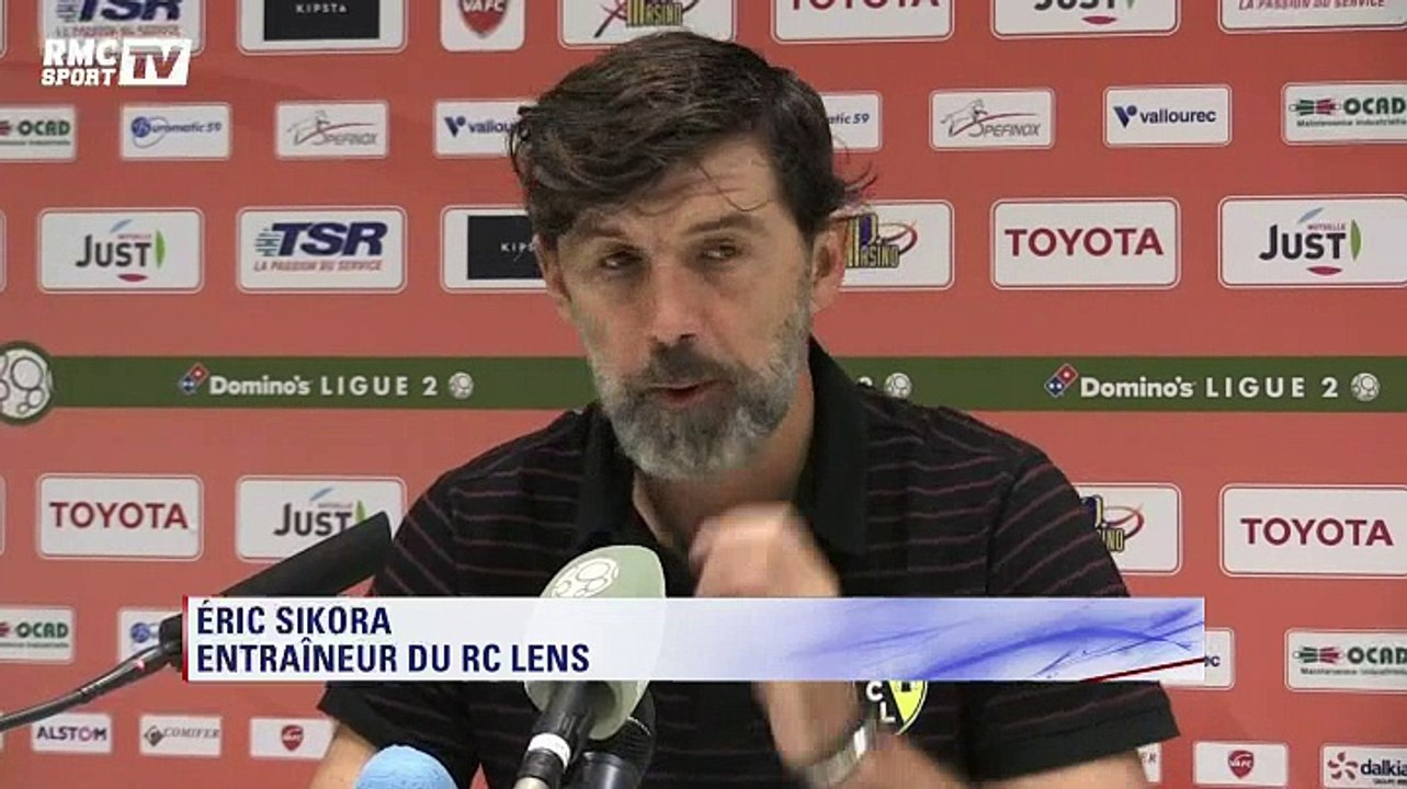 Valenciennes-Lens (1-0) – Sikora : "Il faut continuer, persévérer"