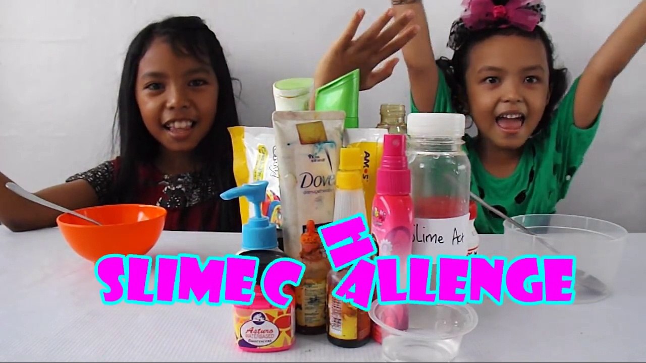 SLIME CHALLENGE !!! with Keira Charma | Bahasa
