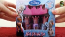 Disney FROZEN Nail Polish Set Review | How to paint your nails like Queen Elsa and Princess Anna
