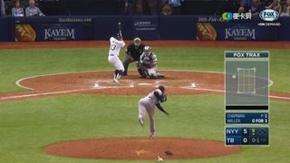 9局下 : Aroldis Chapman上來關門 │洋基 VS 光芒│MLB美國職棒│2017.4.4