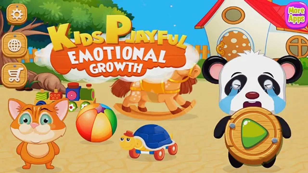 Baby Panda crying - Learn feelings - Educational game
