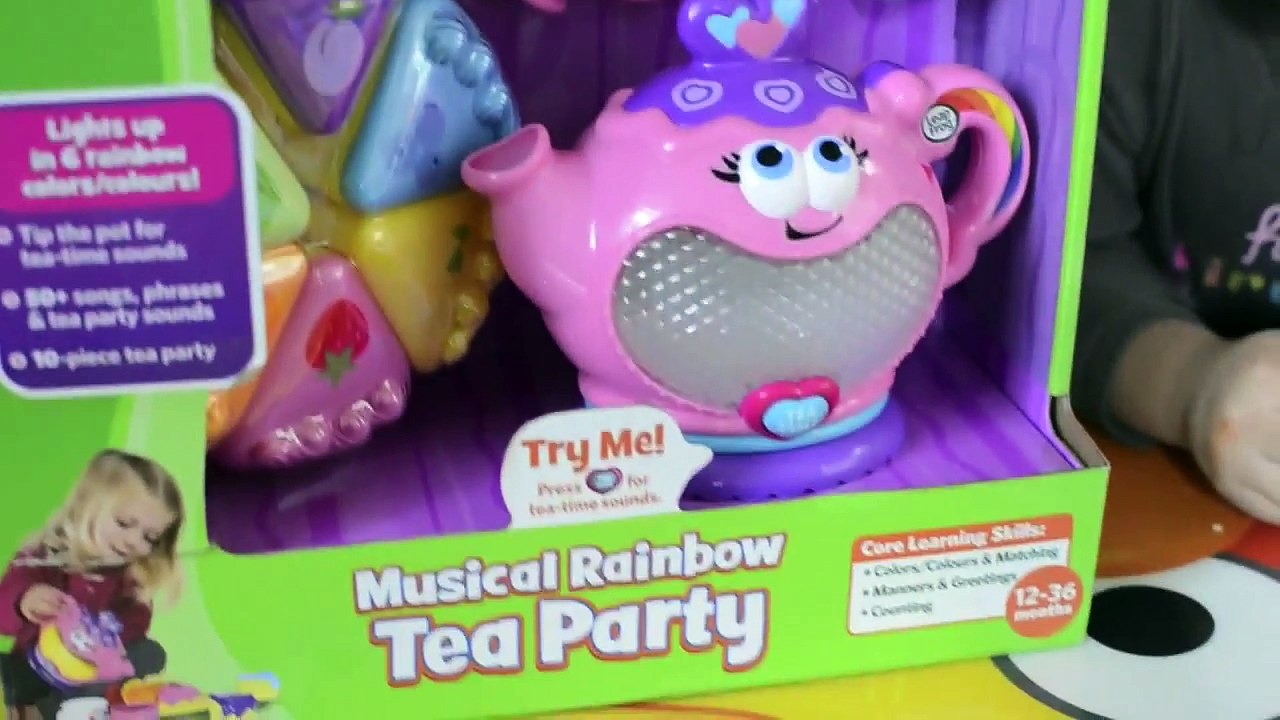 Musical Rainbow Tea Party Set from LeapFrog