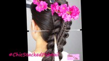 Stacked Fishtail Braid | Hairstyles for school | Easy Hairstyles | Cute Girly Hairstyles