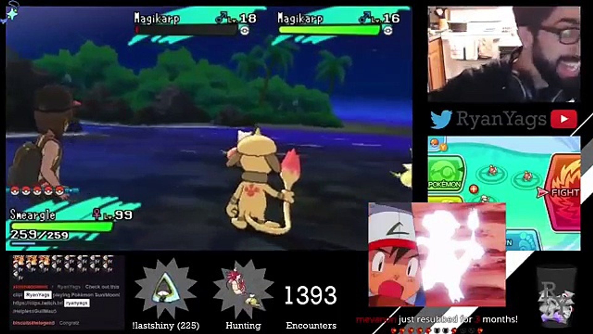 Shiny Magikarp After An Astonishing 1393 Sos Calls In Pokemon Sun And Moon Video Dailymotion