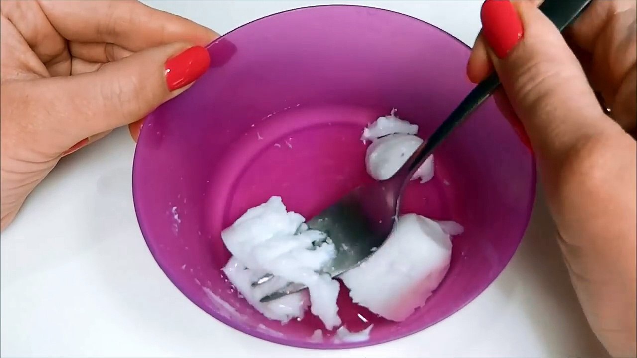 DIY Glue stick slime without borax! How to make slime with glue stick