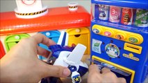 로보카 폴리 자판기 슈퍼윙스 카봇 타요 Robocar Poli Vending Machine Carbot Super Wings Tayo - 퍼플토이박스