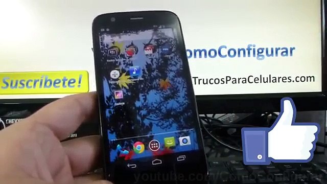 Como poner mp3 o cancion favorita como tono ringtone Motorola Moto G X T1032 español comoconfigurar