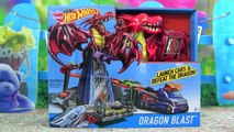 Hot Wheels Dragon Blast! NEW 2017 Hot Wheels Toys! Defeat The Dragon! Fun Kids YouTube Video