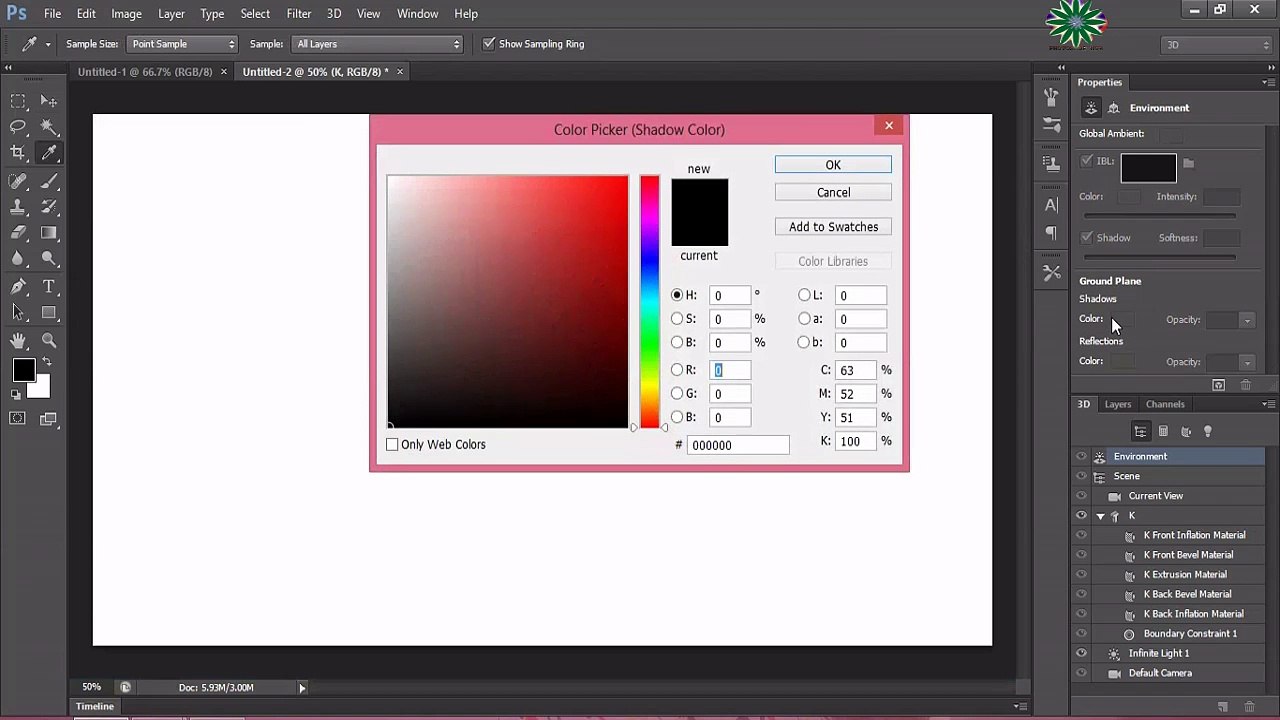 Amazing photoshop creation of an alphabet in 3D | Nice one creation | Must watch |