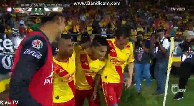Raul Ruidíaz Goal ~ Monarcas vs Tigres 2-2