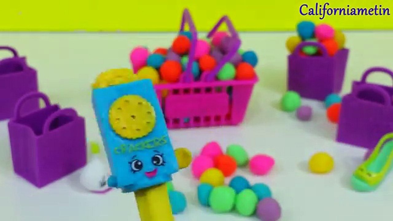 Play Doh Dippin Dots Ice Cream Toilet Surprise Toys Spider-Man Masha Shopkins Winnie the P