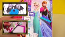 Juguetes de Frozen - Libro de colorear con el que aprendes a dibujar vestidos para Elsa