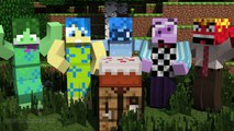 Minecraft INSIDE OUT Joy, Disgust, Fear, Sadness, Anger Inspired Skins - A How To Tutorial
