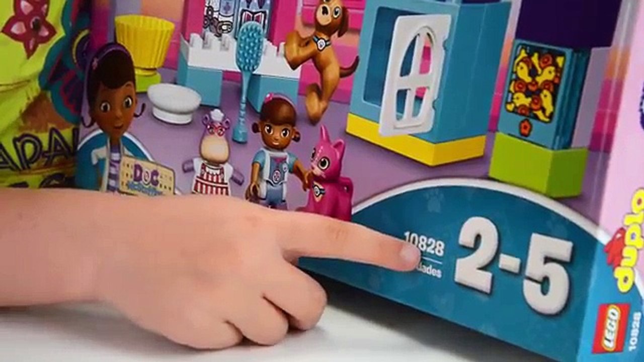 PET VET CARE CLINIC LEGO DOC MCSTUFFINS DUPLO set - 10828 Animation New Cartoon