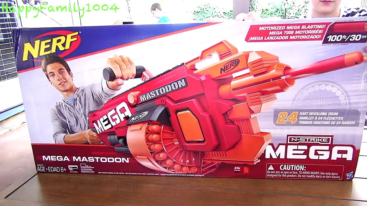 Nerf Mega Mastodon with Robert-Andre!
