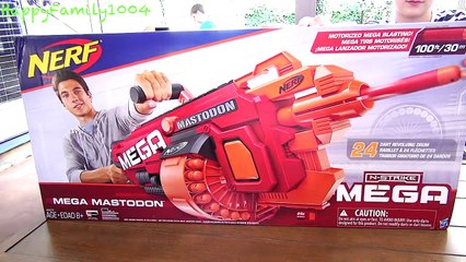 Nerf Mega Mastodon with Robert-Andre!
