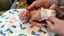 Silicone Full Body Baby Doll First Bath! Lifelike mini baby dolls! Realistic Baby dolls! Fake Baby