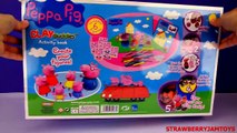 Peppa Pig Play Doh Dora the Explorer Daddy Pig Create Your Own Clay Buddies StrawberryJamToys
