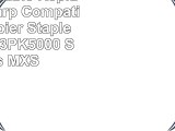 AIM Compatible Replacement  Sharp Compatible P1 Copier Staple Cartridge 3PK5000