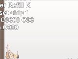 Laser Tek Services  Yellow Toner Refill Kit with reset chip for Okidata C9600 C9600hdn