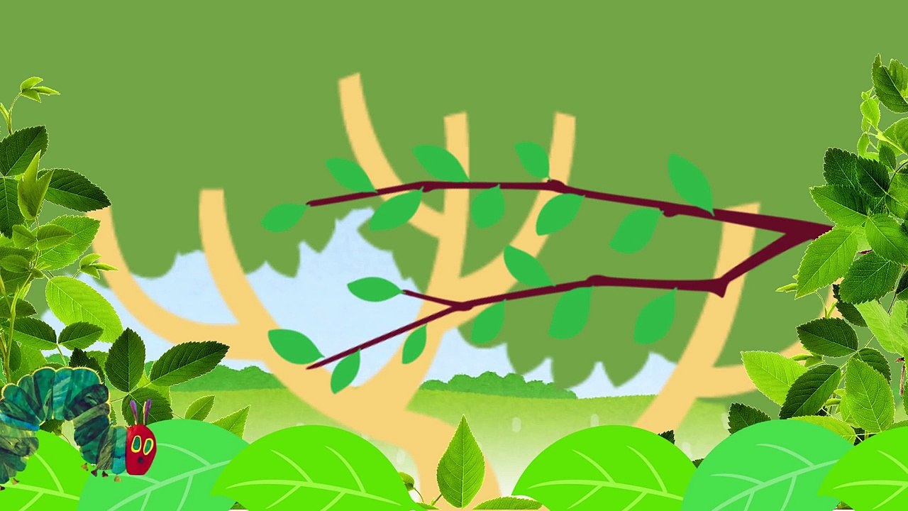 The Very Hungry Caterpillar【Wednesday】Animation of a Picture Book はらぺこあおむし