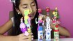 Olaf, Anna, Spongebob, Sofia the First, M&Ms Christmas Tree| Toys With Candy