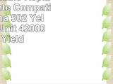 AIM Compatible Replacement  Xante Compatible Illumina 502 Yellow Drum Unit 42000 Page