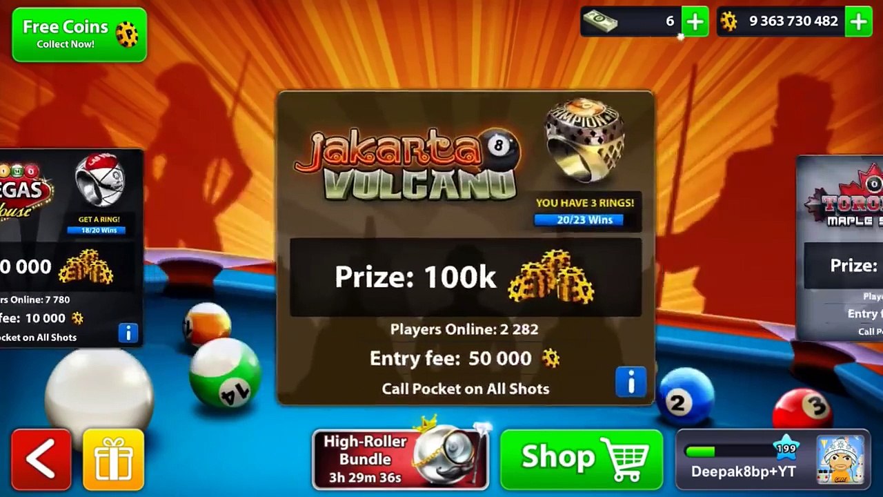 8 Ball Total Indirect Dubai OMG Best Spin Shot Ever w/ Atlantis Cue